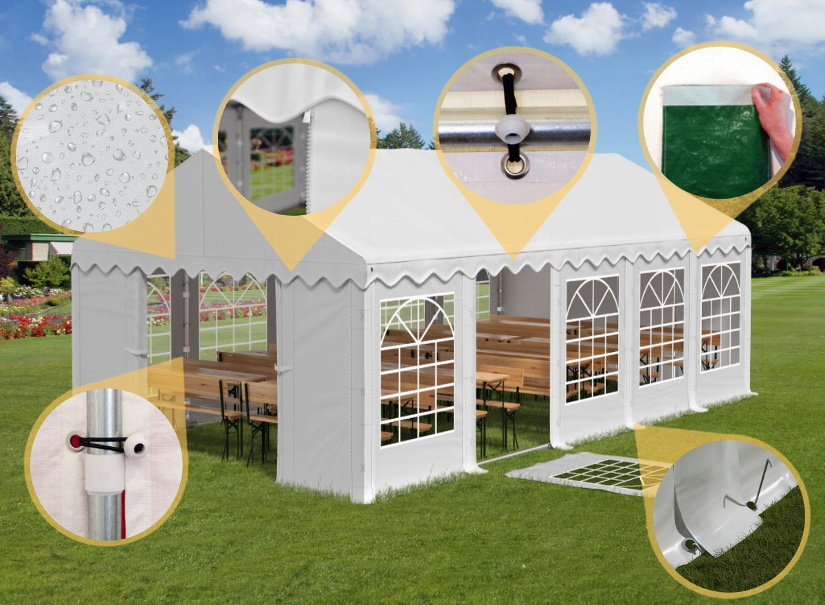 4x8 2-3,15m Tent garden pavilion - DIFFERENT COLORS + FREEBIE Packaging status original