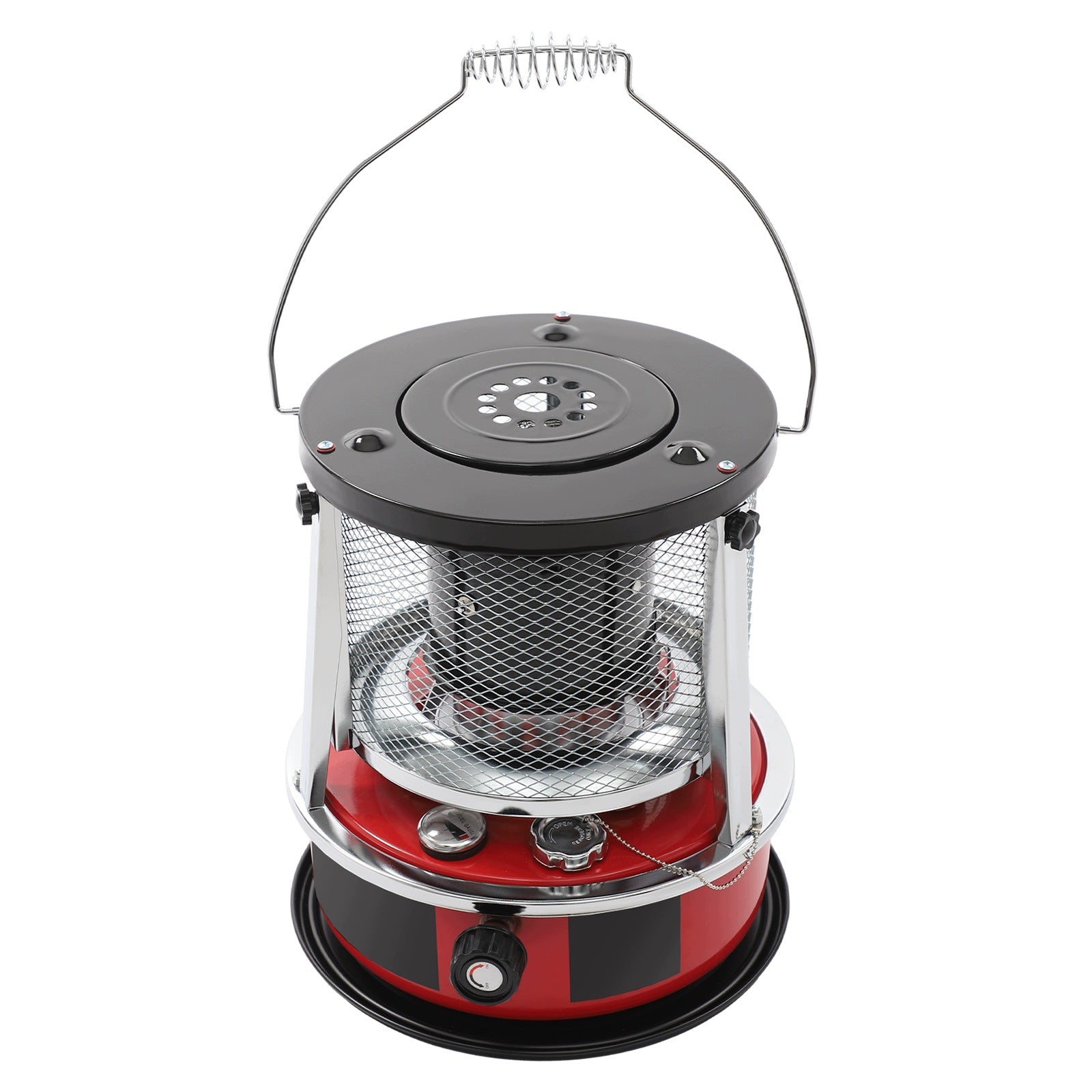 5.2L KEROSENE HEATER 8000BTU PORTABLE WICK STOVE WITH ACCESSORIES RED Manufacturer code Heaters