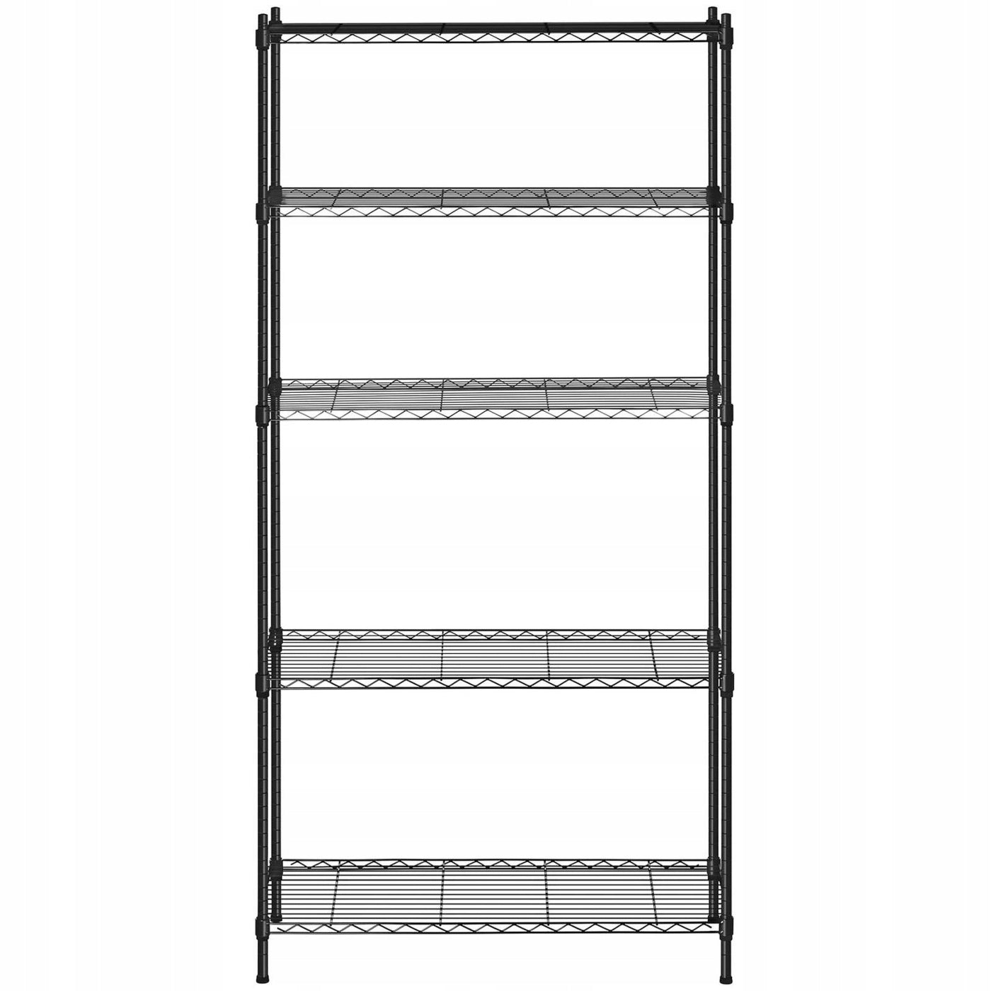 5-SHELF GASTRONOMIC WIRE RACK 35x90x180 Product depth 35 cm