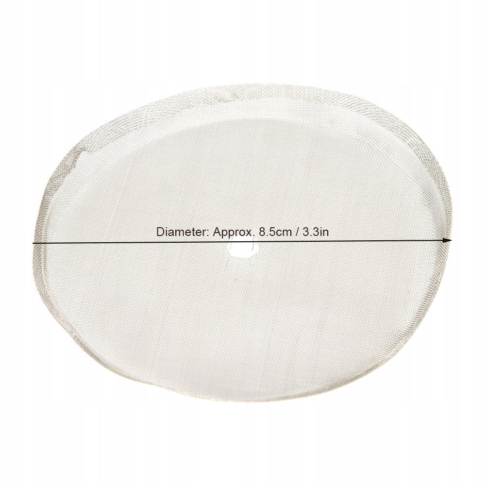 5 pcs 80 mesh reusable stainless steel filters Material aluminum