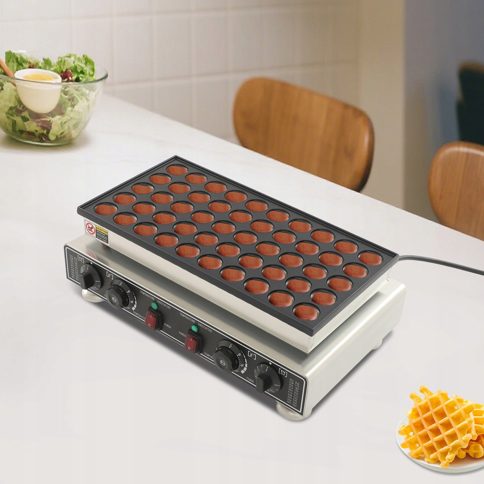 50-Hole Commercial Muffin Maker, Electric Muffin Making Machine Manufacturer code 50 szt.