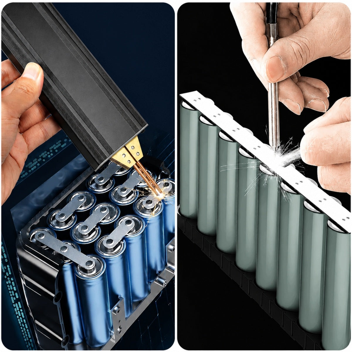 5000MAH HANDHELD SPOT WELDING MACHINE PORTABLE FOR BATTERY 18650 21700 Brand no brand