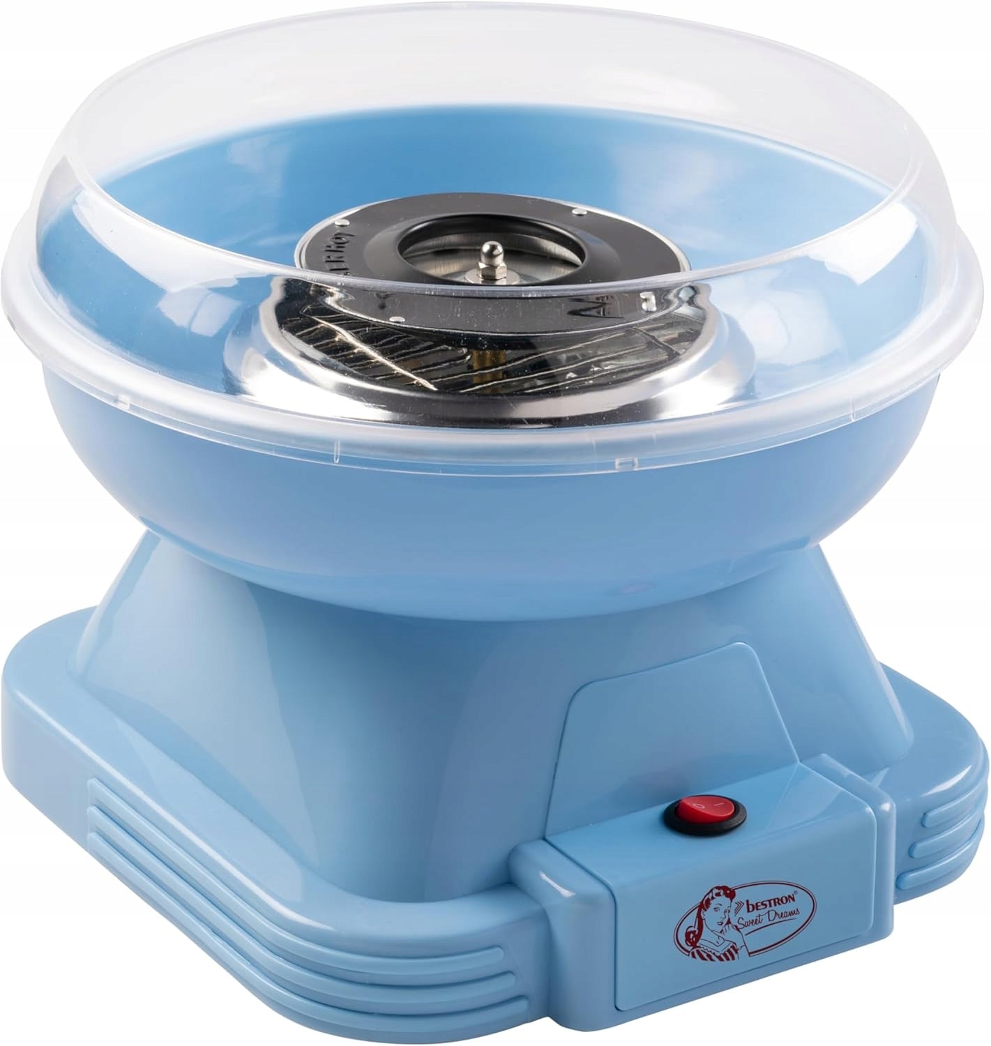 500W RETRO COTTON CANDY MACHINE SET WITH STICKS AND HOME MEASURING CUP