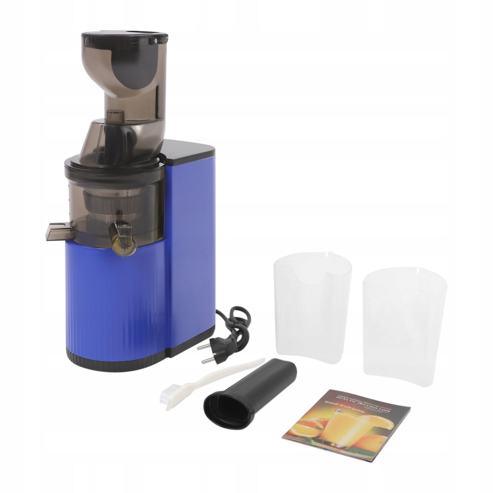 500ml Electric Fruit Juicer, Blue Centrifugal Juicers, 800W Juicer, 220V Manufacturer code EFJ123