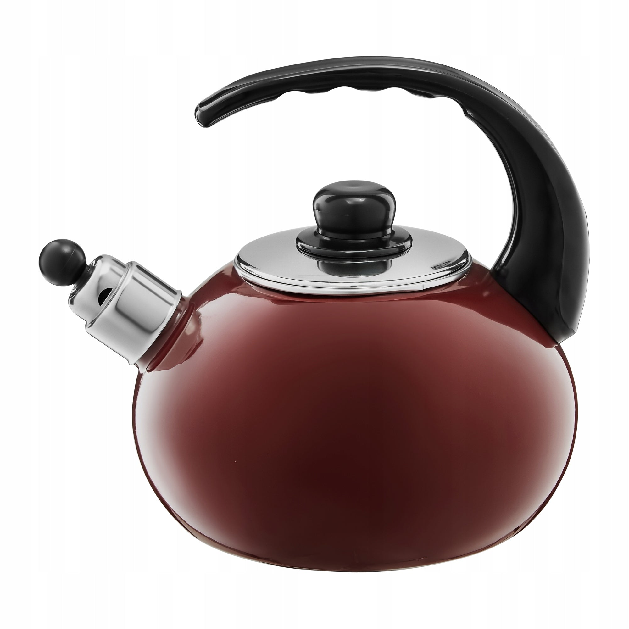 50867 ENAMEL KETTLE 2.5 L INDUCTION Burgundy