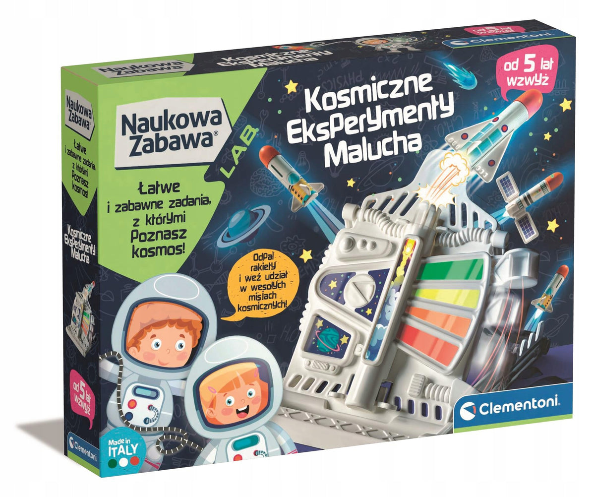 50892 SCIENTIFIC FUN SPACE EXPERIMENTS TODDLER CLEMENTONI