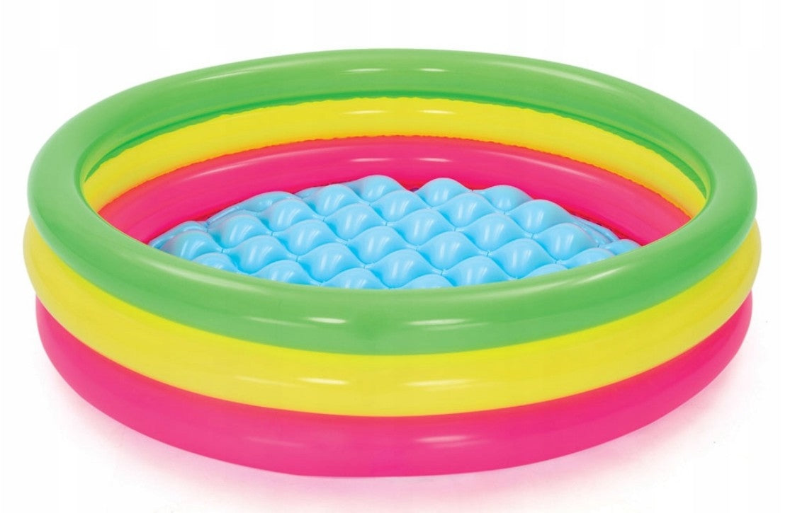 51104 Summer inflatable pool with inflatable paddling pool 102x25cm BESTWAY Packaging status original