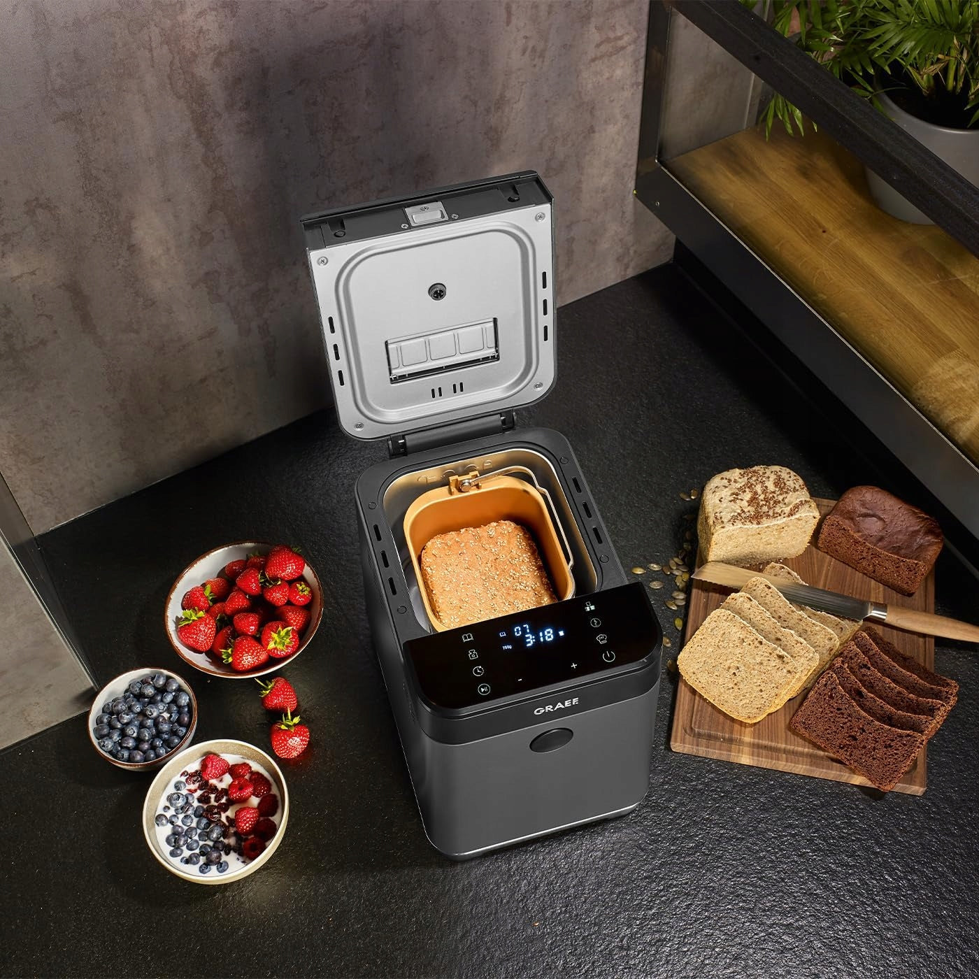 520W 36 PROGRAMS BREAD MACHINE WITH HEAT RETENTION FUNCTION Manufacturer code 5903387649846