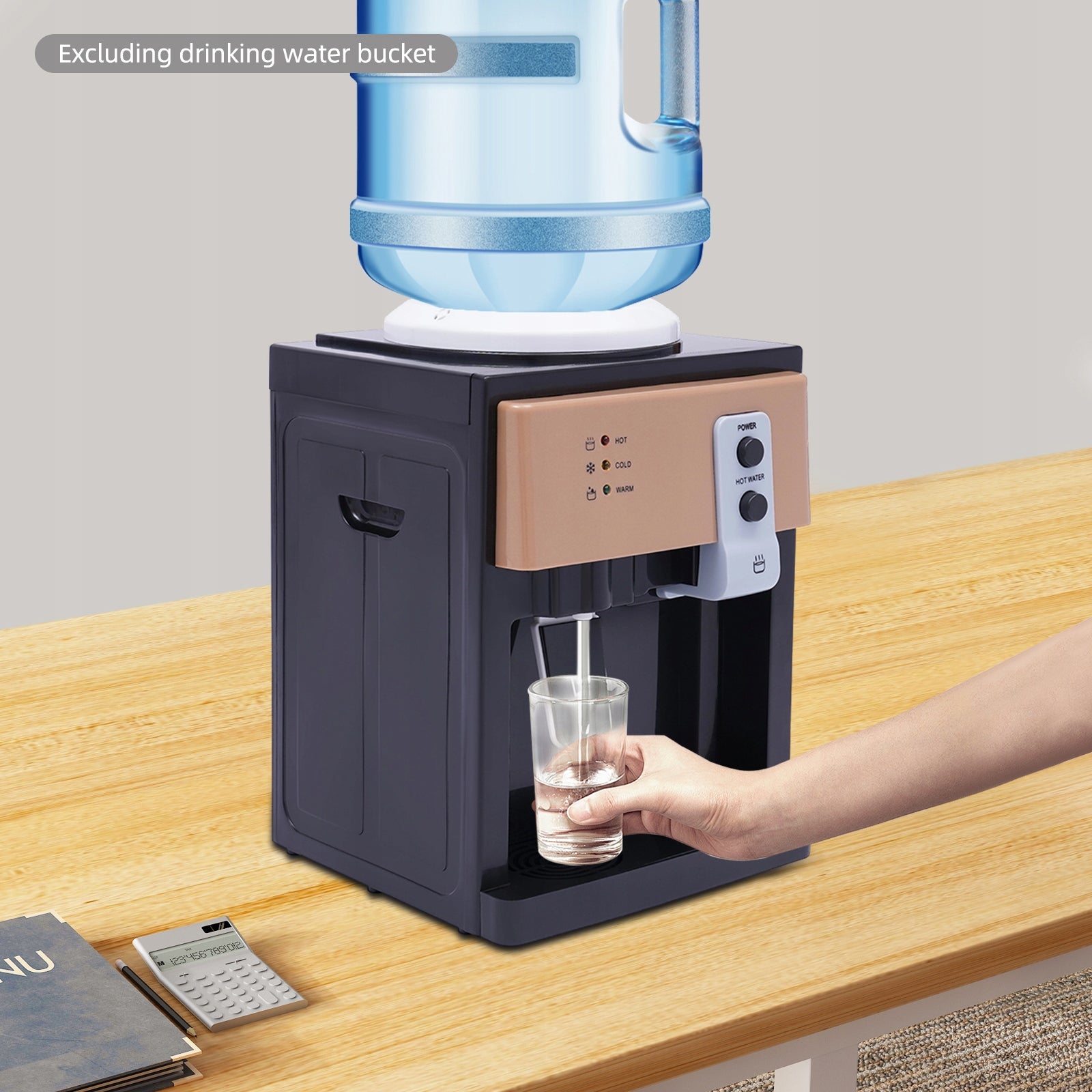 550W/75W Desktop Ice-Cold-Hot Water Dispenser Manufacturer code RU071502
