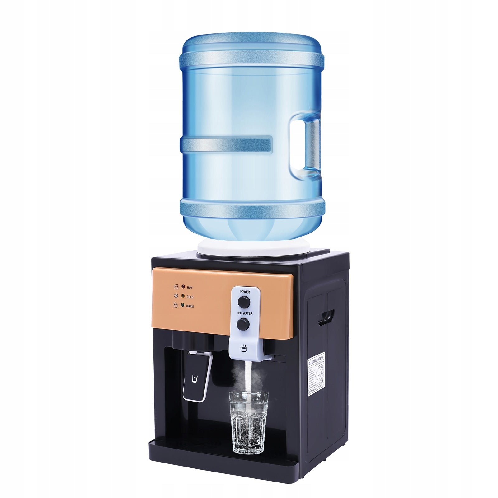 550W/75W Desktop Ice-Cold-Hot Water Dispenser