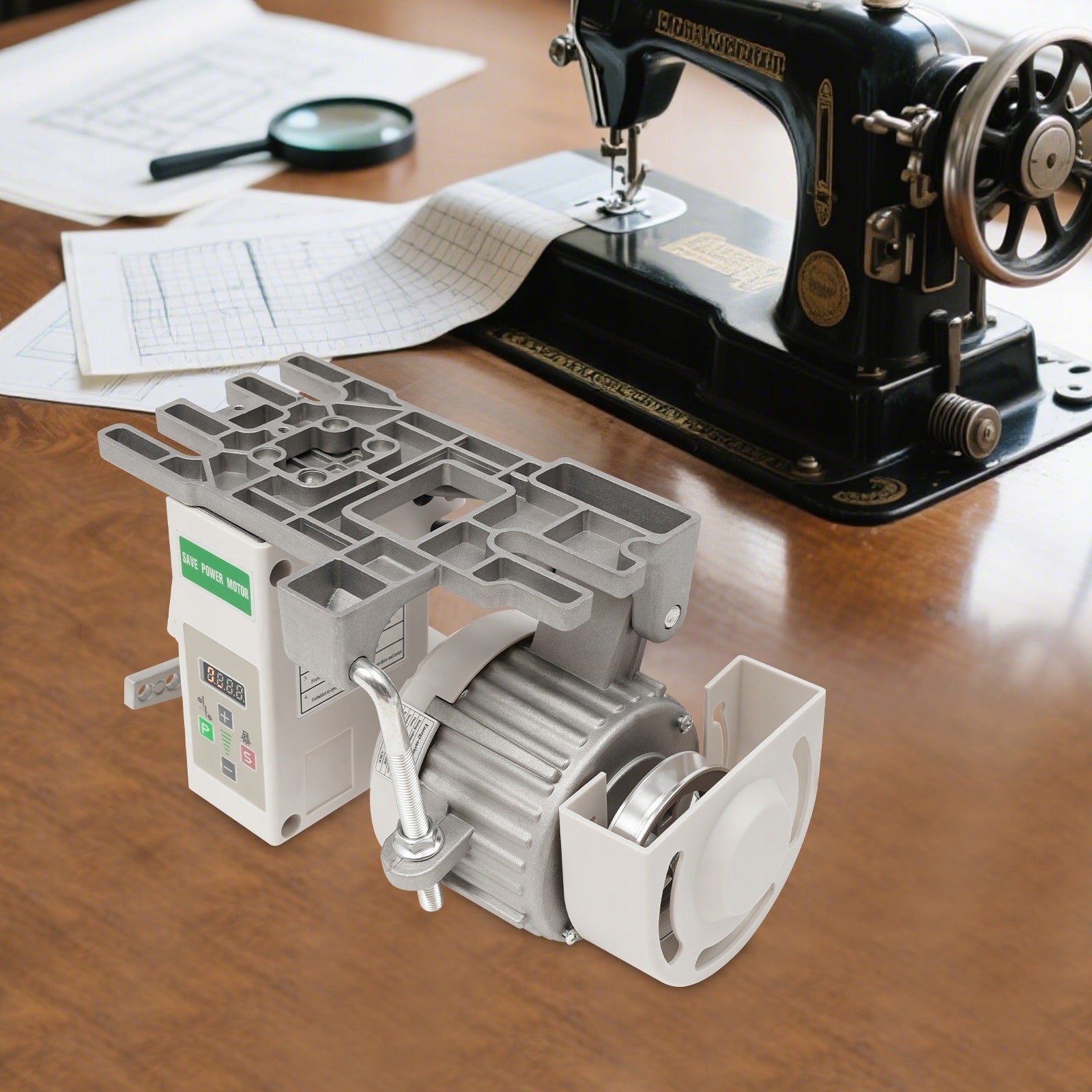 550W Electric Sewing Machine Motor Brushless Energy Saving Servo Motor Packaging status original