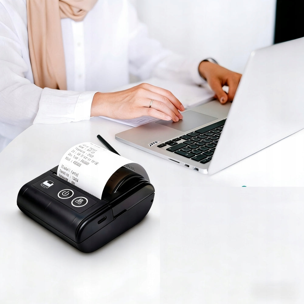 58MM THERMAL PRINTER PORTABLE TOUCHING GOPOS USB C BT TAXI RECEIPTS VOUCHERS Manufacturer code 4048274157194