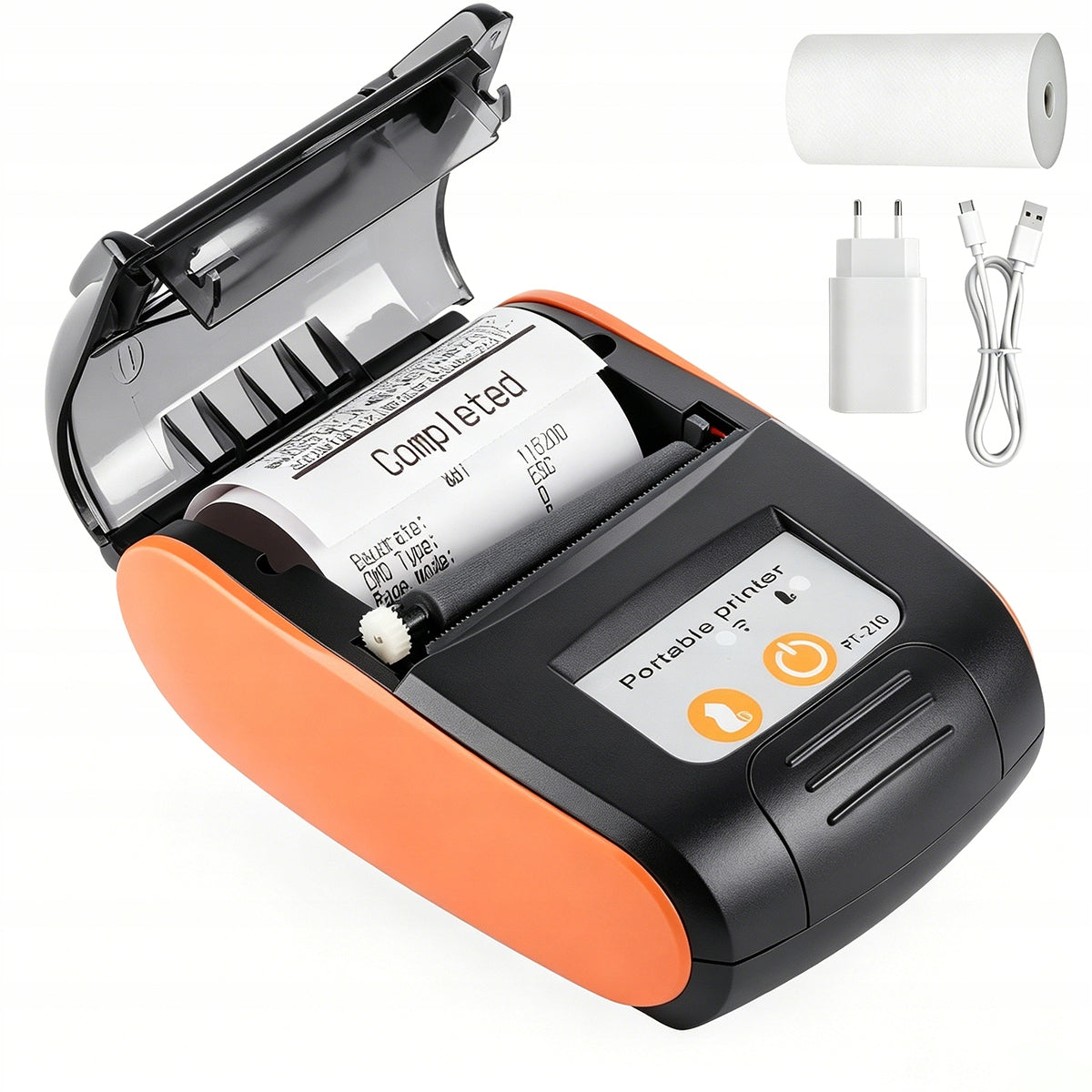 58mm Portable Wireless Thermal Bluetooth Receipt Printer