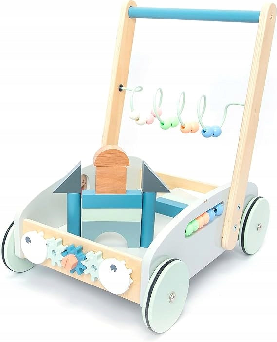 5IN1 WALKING LEARNING STROLLER FOR KIDS WITH ACTIVITIES RUBBERIZED WHEELS STROLLER Brand UMU