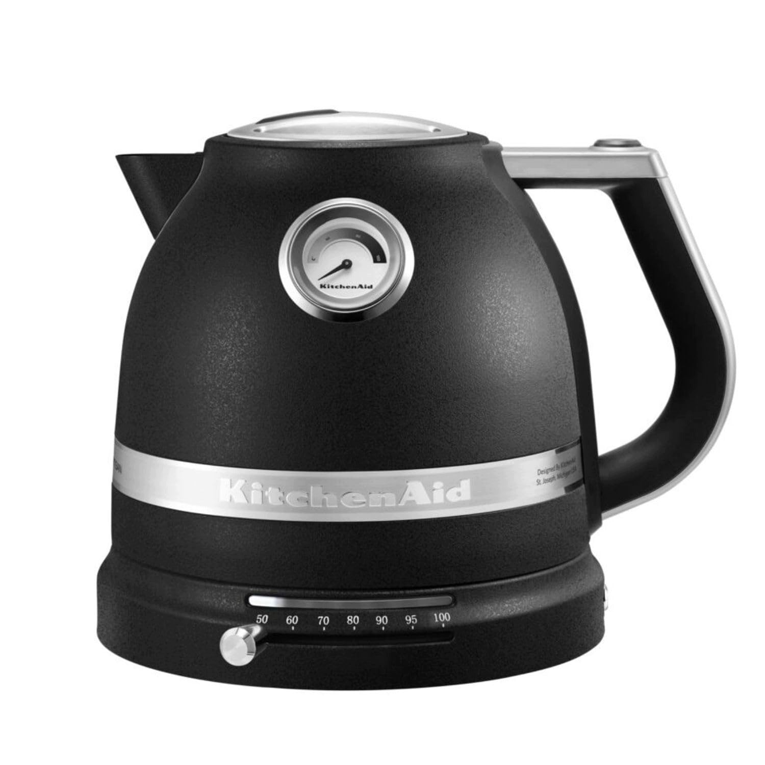 5KEK1522EBK ARTISAN ELECTRIC KETTLE WITH A CAPACITY OF 1 5 L CAST IRON BLACK