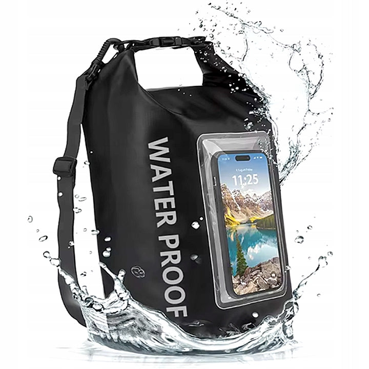 5L BAG WATERPROOF KAYAK BACKPACK BAG TOUCH PANEL PHONE