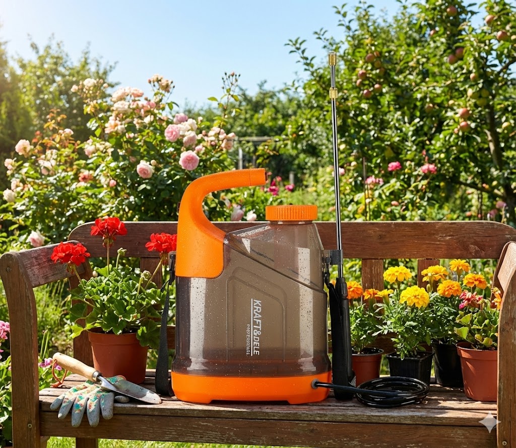 5L GARDEN CORDLESS SPRAYER PORTABLE LIGHTWEIGHT PRESSURE SPRAYER Packaging status original
