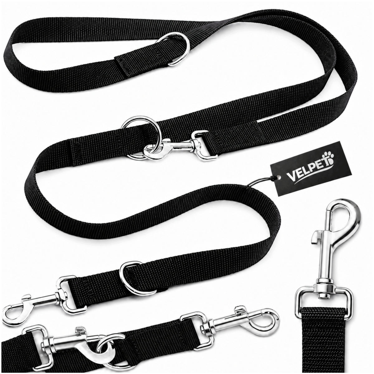 5M DOG LEASH ADJUSTABLE WALKING TRAINING STRONG L VELPET