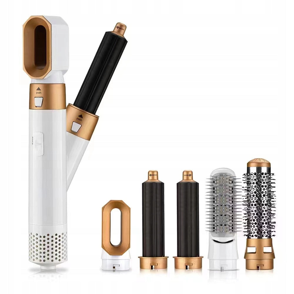5in1 HAIR STYLING KIT: STRAIGHTENER, CURLING IRON, CARBIDE Manufacturer code 1