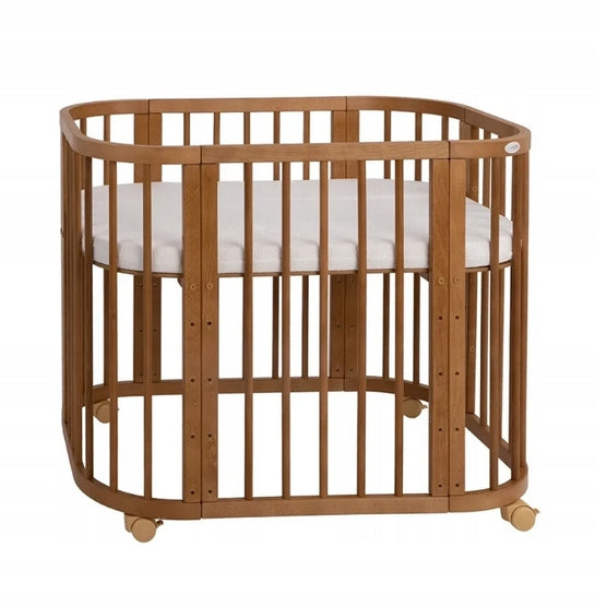 5in1 Wooden Crib with CRADLE with Mattress - Vintage Manufacturer code 1