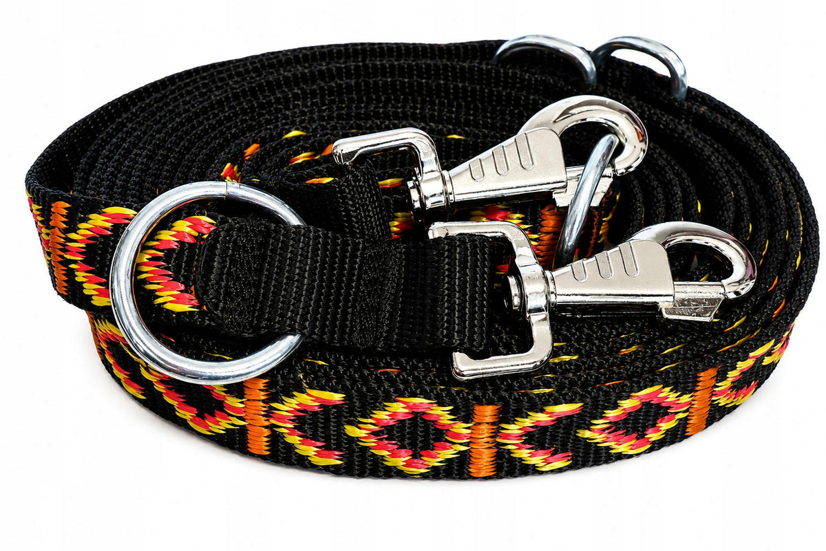 5m Lanyard with Thick Dog Tape for L-XL - Various Designs