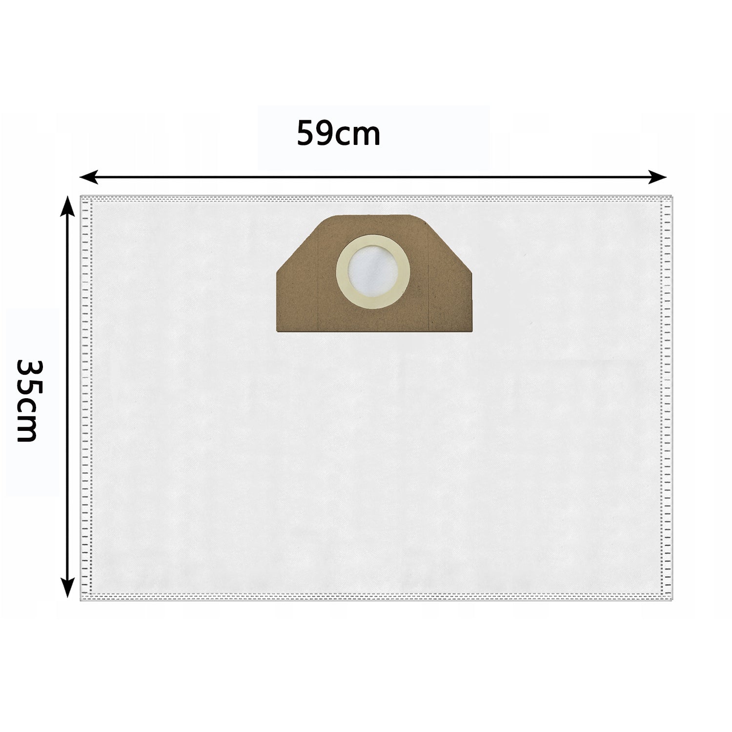 5x LARGE Vacuum Cleaner Bags KARCHER A2204 A2534 WD3200 WD3500P BAGS Manufacturer code 00692*5