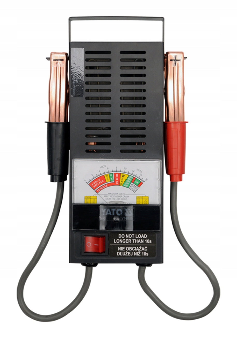 6/12V BATTERY TESTER Brand Yato