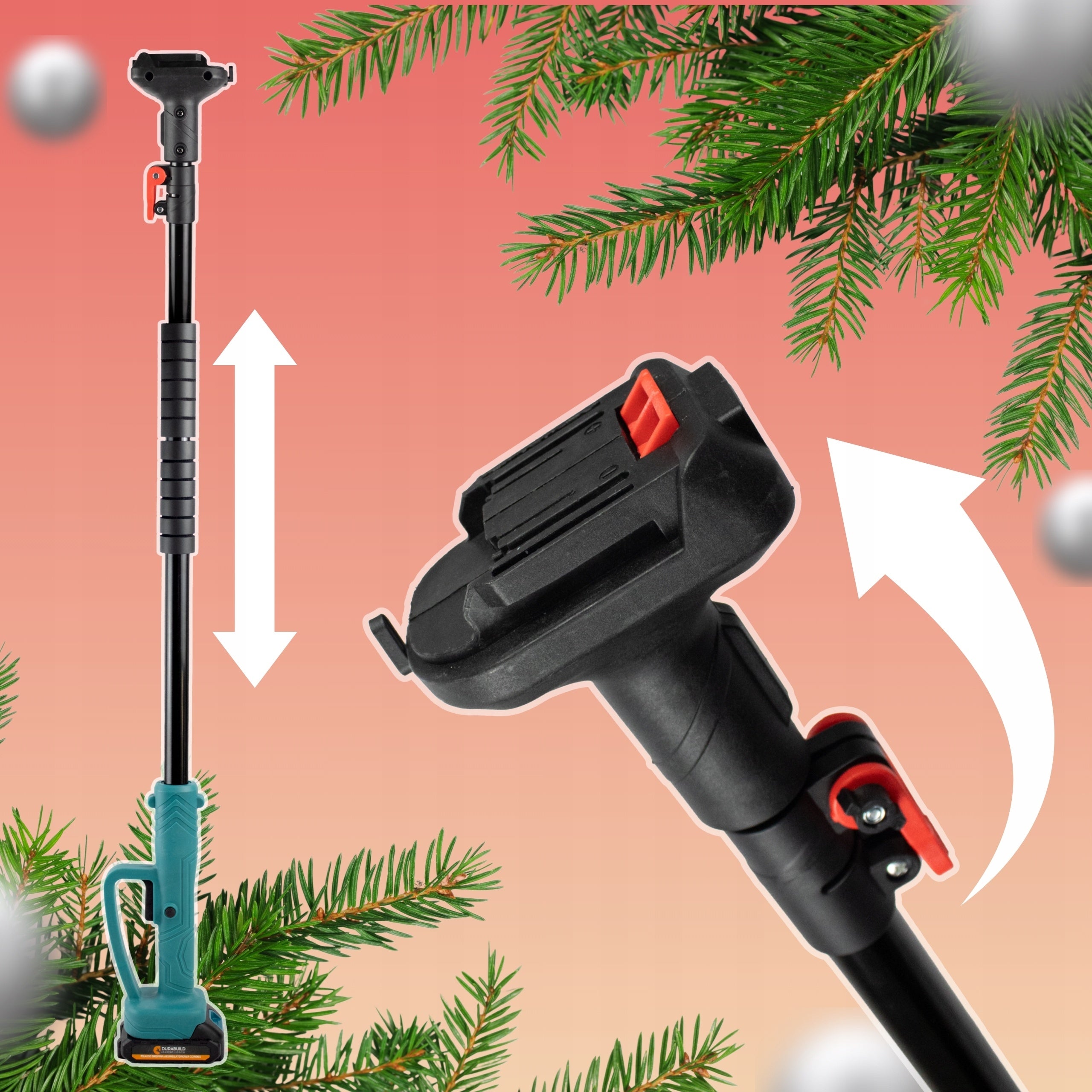 6” 4” CHAINSAW SET + TELESCOPIC BOOM FOR TREE ACCESSORIES Manufacturer code 5905943044133