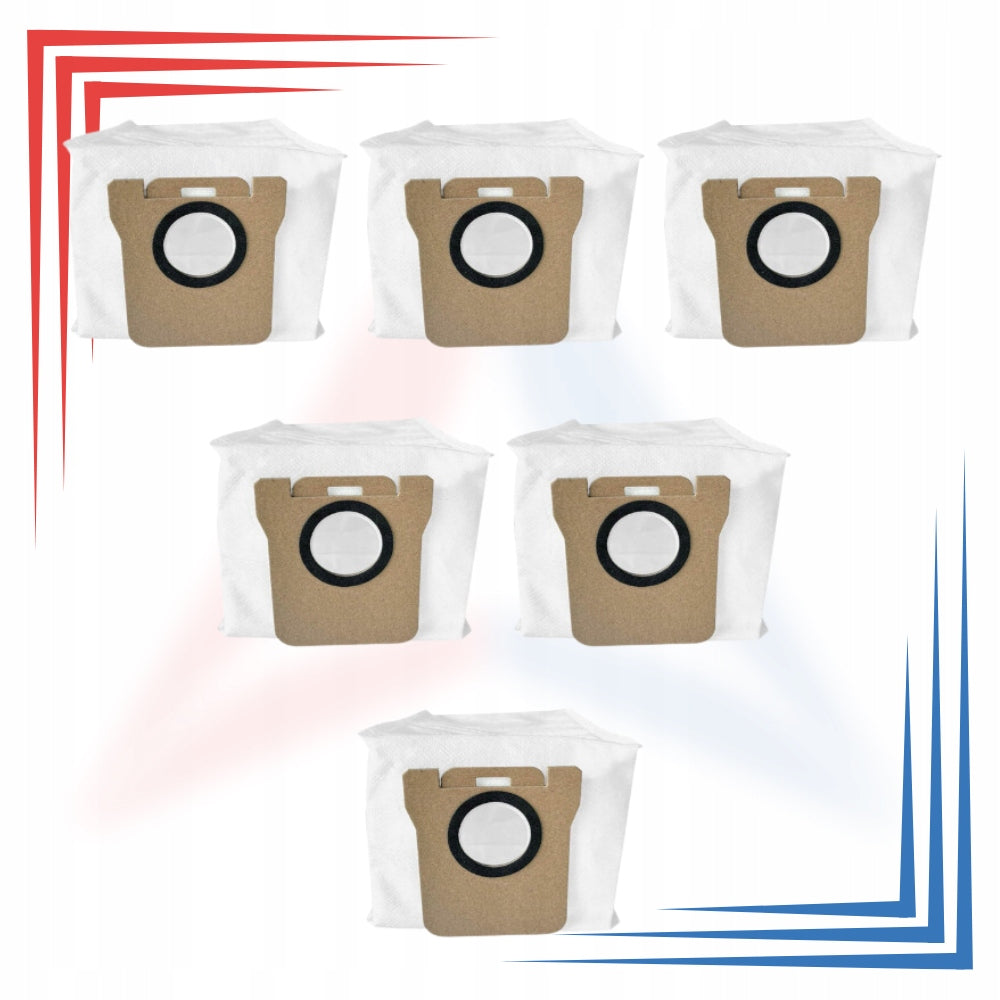 6 x Dust Bags for Dreame L10S Ultra L10 L20, Xiaomi Vacuum X10 X10+ X20+ EAN (GTIN) 5907173242396