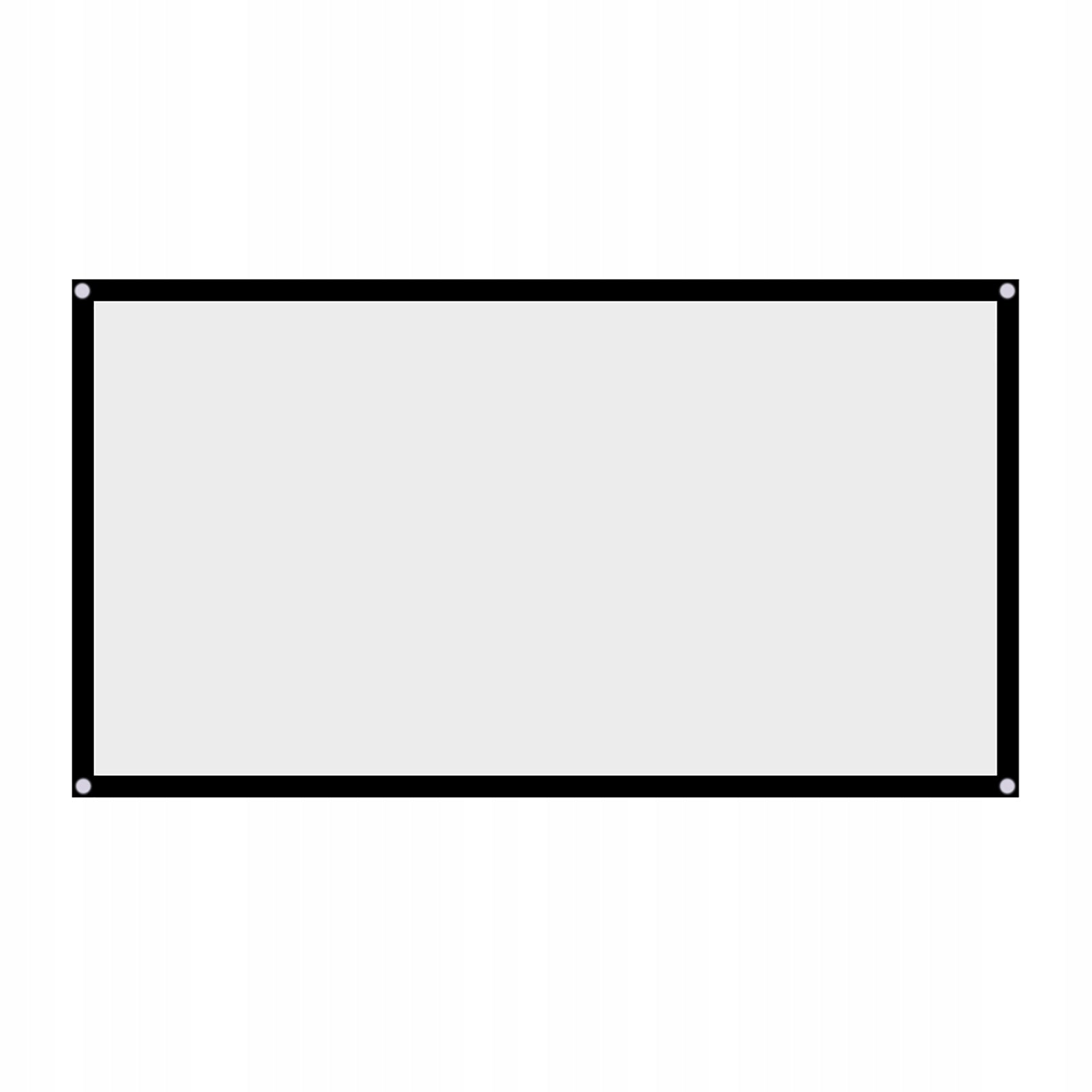 60 INCH PROJECTION SCREEN PORTABLE 16:9 133X75CM FOR PROJECTOR