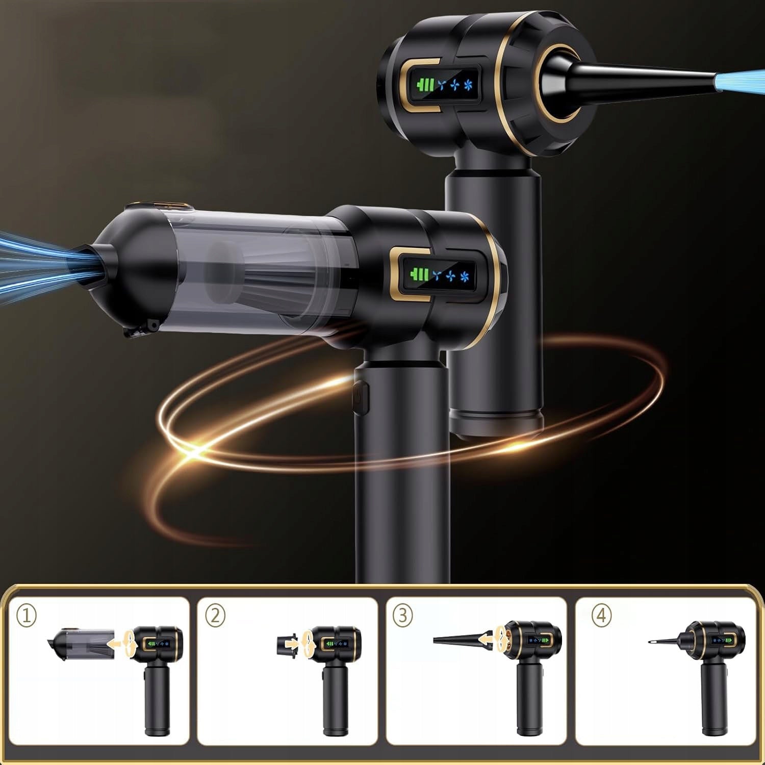 6000MAH HANDHELD VACUUM CLEANER FOR HAIR, CORDLESS VACUUM CLEANER FOR CAR Manufacturer no brand