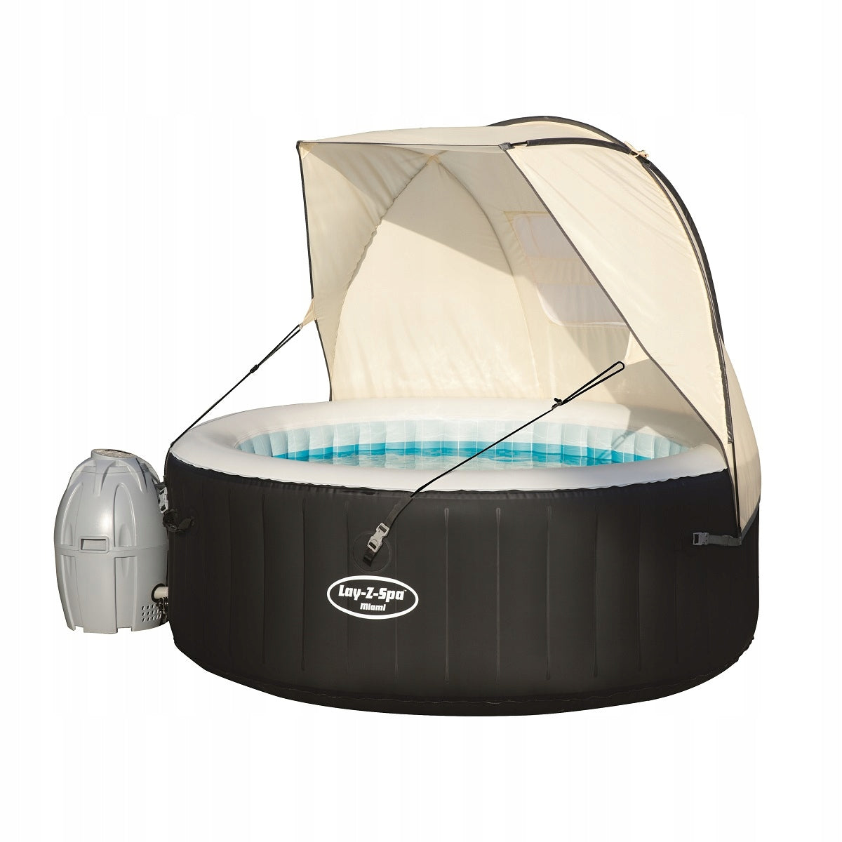 60304 Canopy, wind shield for jacuzzi SPA 183x94x109 cm BESTWAY 2026 Kind cover, mat