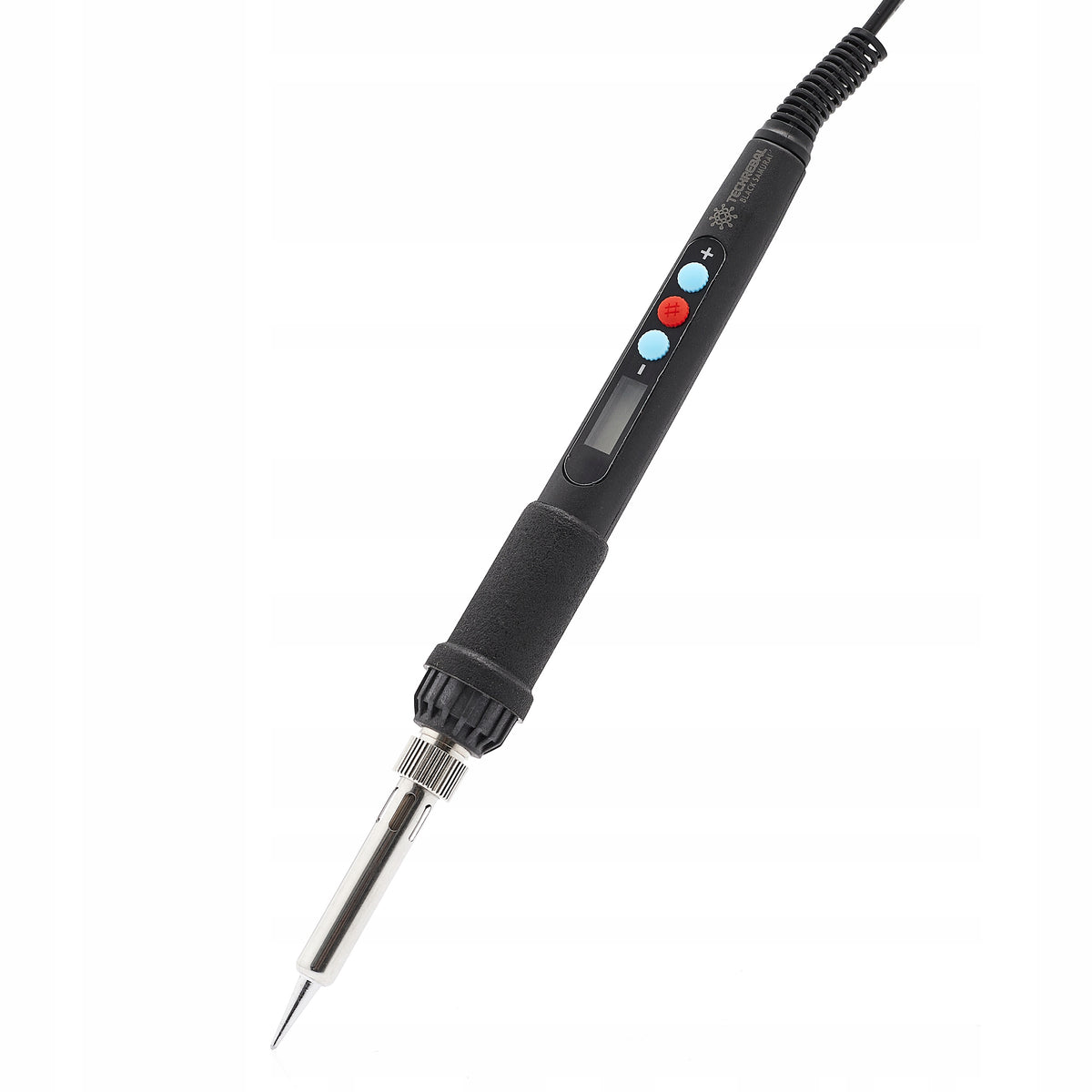 60W SOLDERING IRON KIT WITH LCD DISPLAY TIP TEMPERATURE CONTROL 900M Brand Techrebal