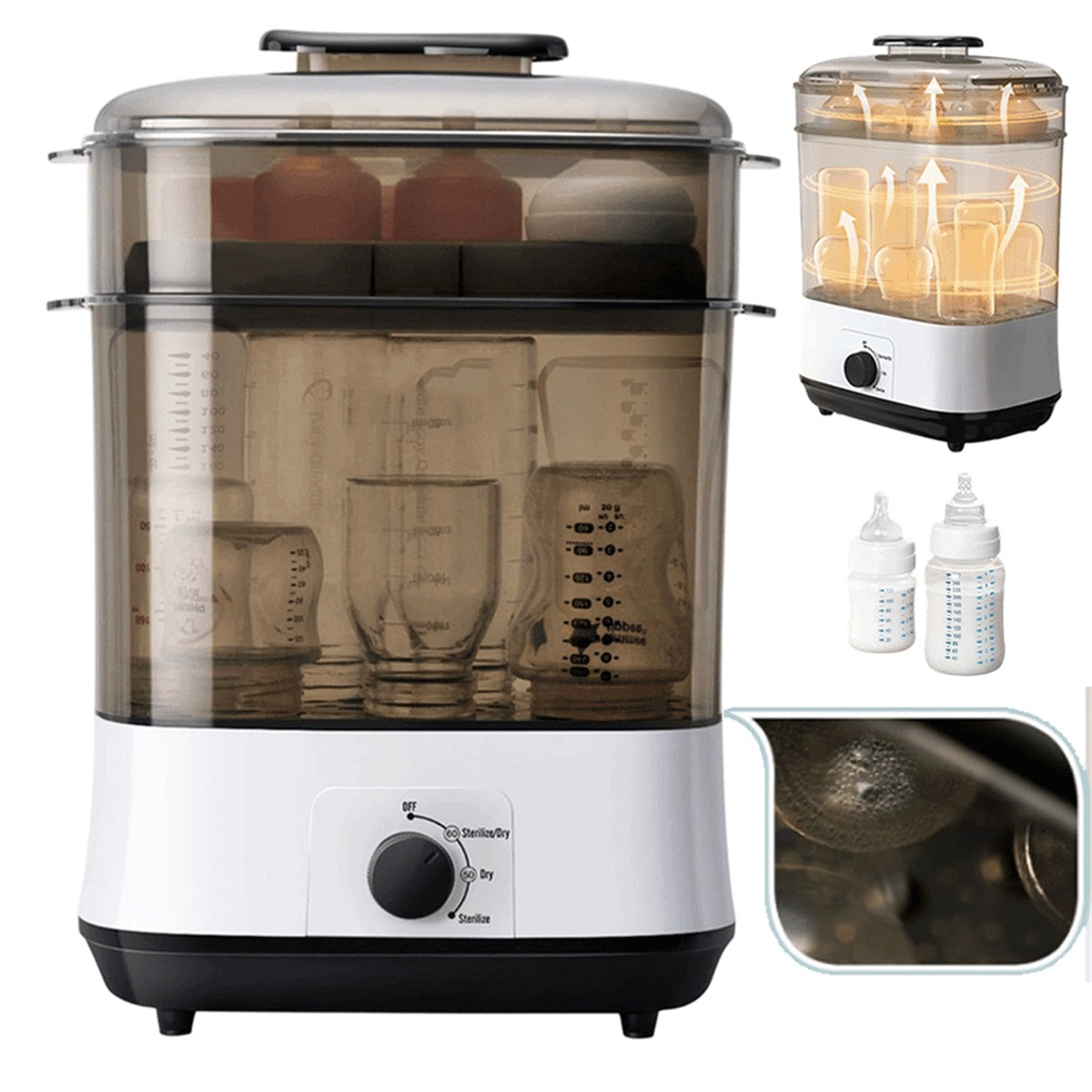 630W ELECTRIC STERILIZER WITH DRYING FUNCTION AND 72H STORAGE Medical device no