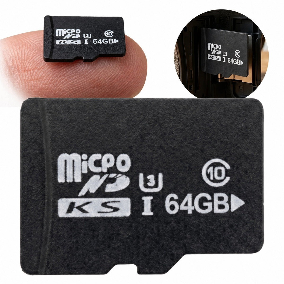 64GB MEMORY CARD FOR SMARTPHONE CAMERA FAST