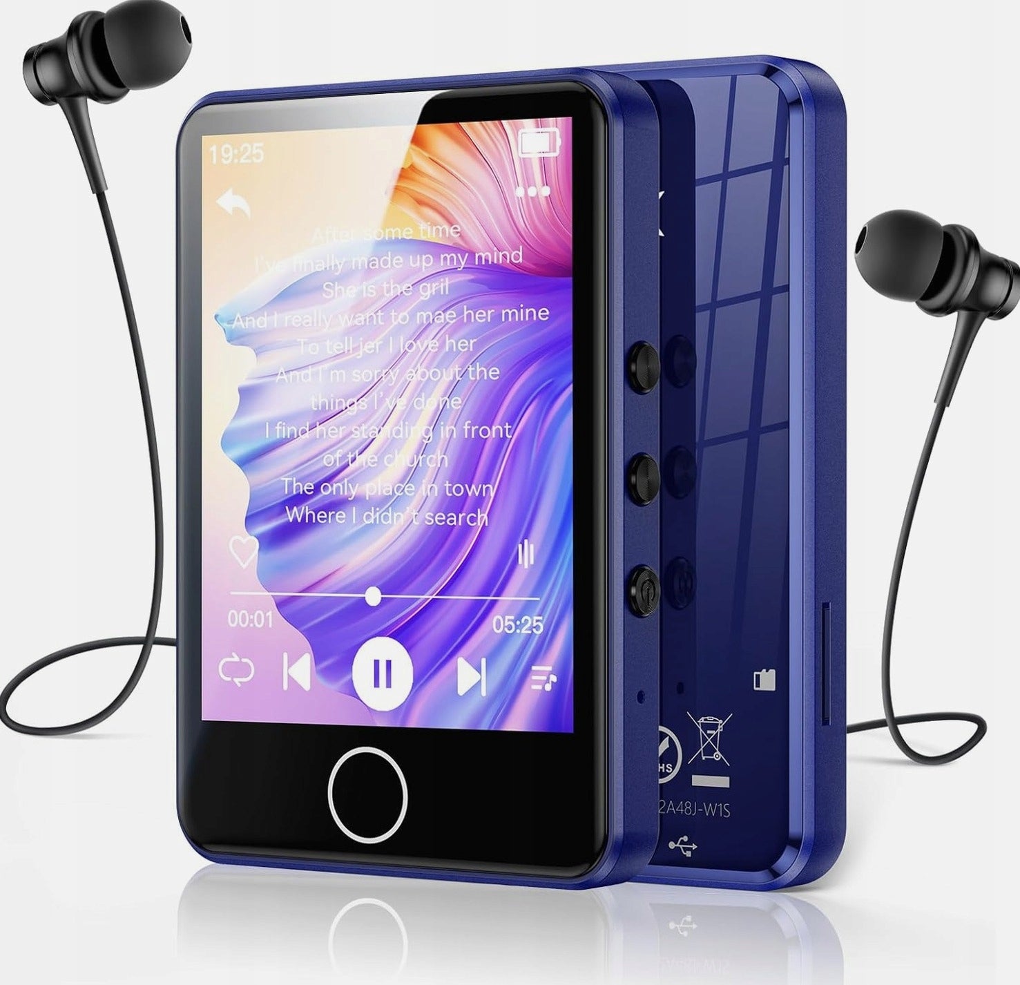 64GB PLAYER 28 INCH BLUETOOTH TOUCH MP3 MULTIFUNCTIONAL PORTABLE