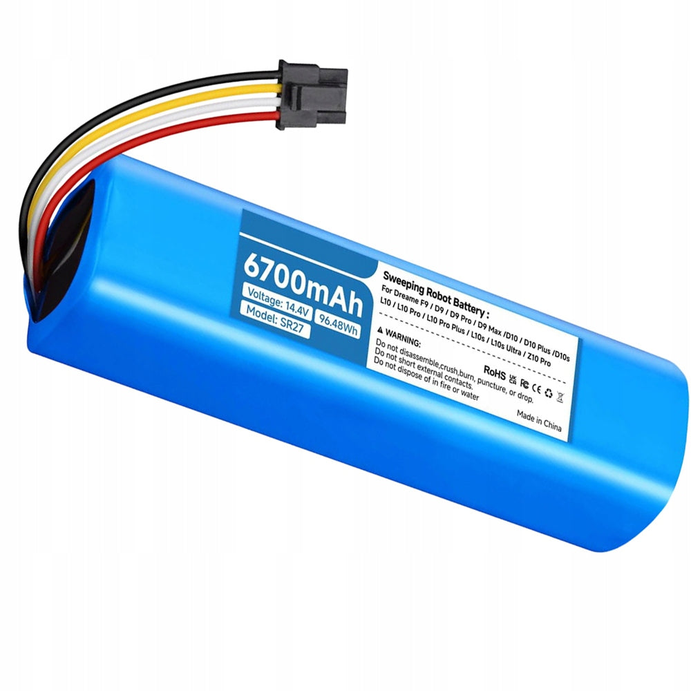 6700MAH 14,4V BATTERY WITH SAFETY FOR DREAME AND XIAOMI ROBOTS Manufacturer no brand