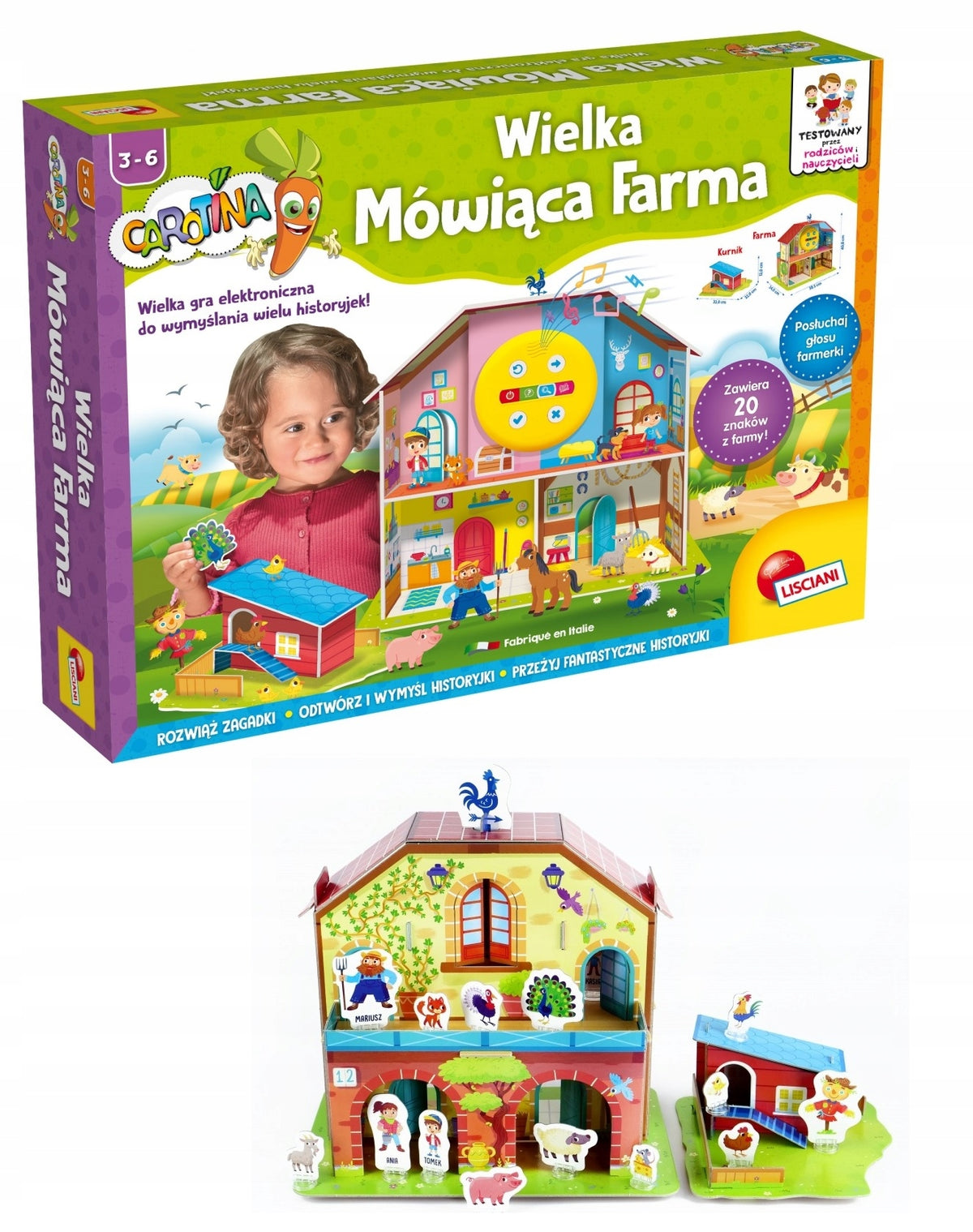 68340 Great Talking Farm Educational Kit ANIMALS