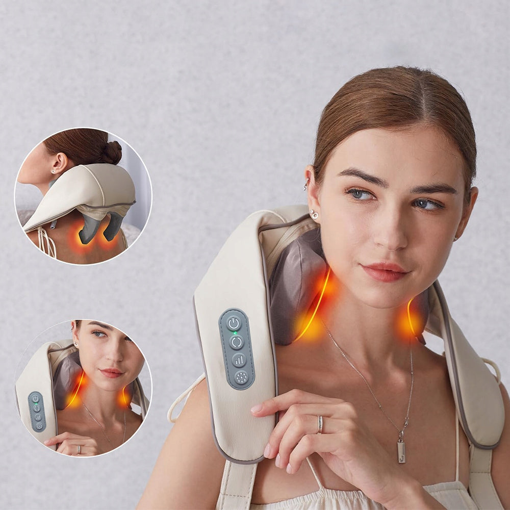 6D WIRELESS MASSAGER WITH HEATING FUNCTION FOR THE WHOLE FAMILY Medical device no