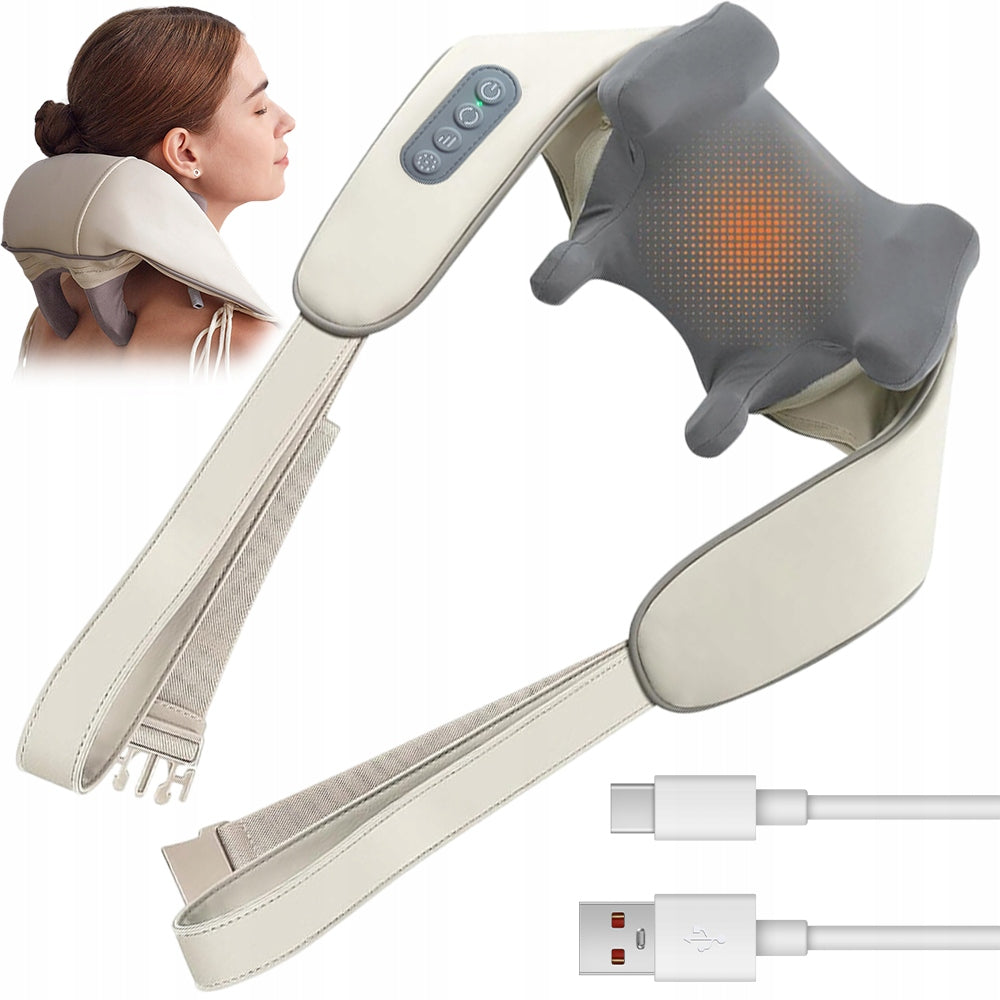6D WIRELESS MASSAGER WITH HEATING FUNCTION FOR THE WHOLE FAMILY Packaging status original