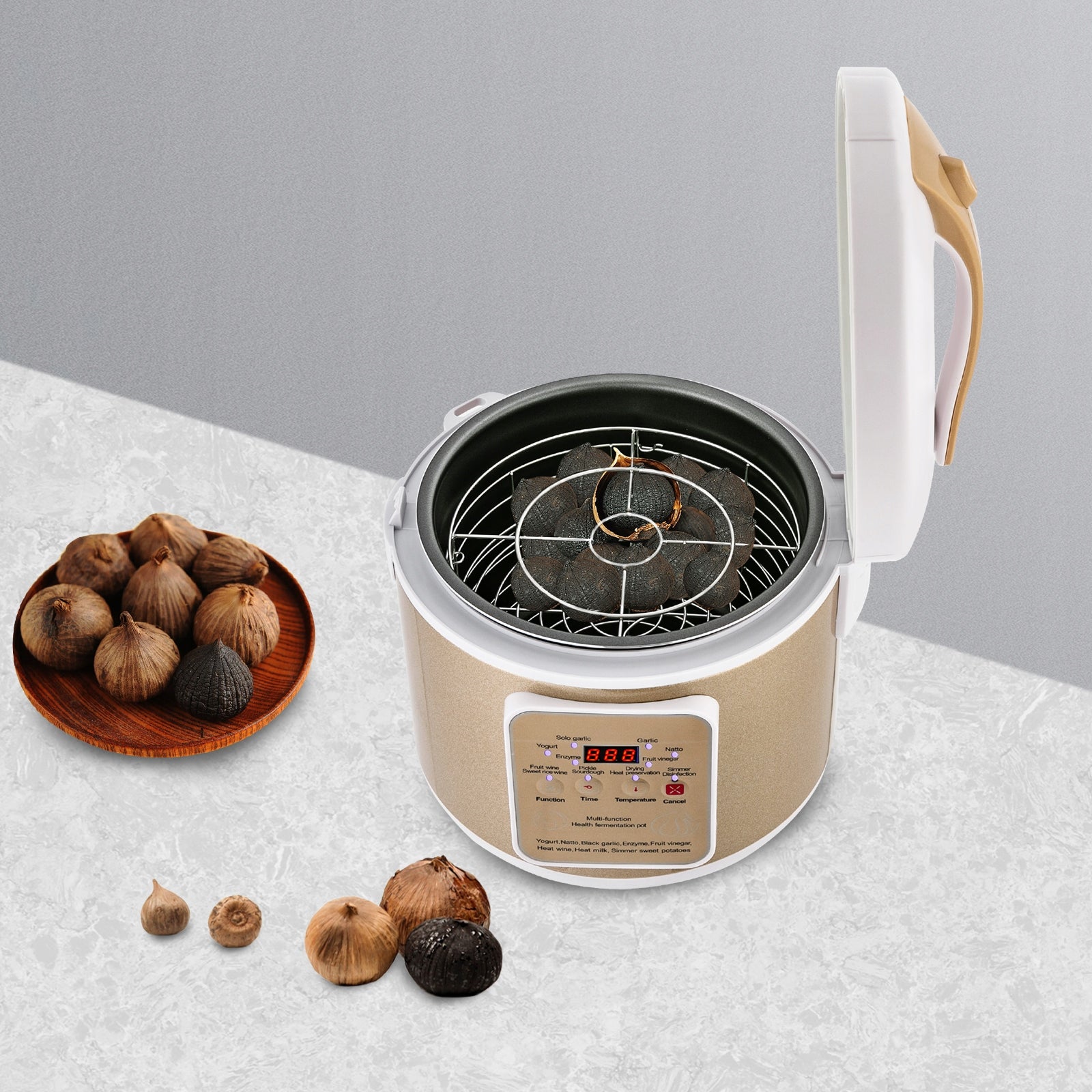 6L 90W BLACK GARLIC FERMENTER AUTOMATIC SMART FERMENTATION CHAMBER Manufacturer code 589712