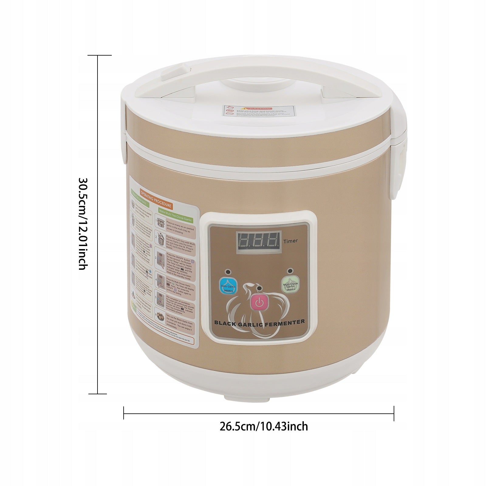 6L Automatic Black Garlic Fermenter Black Garlic Fermentation Machine Packaging status original