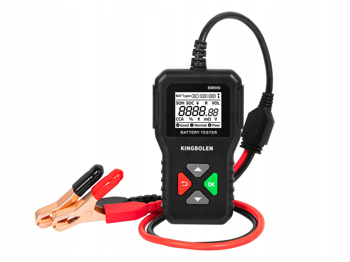 6V 12V 24V CAR BATTERY TESTER DIGITAL BATTERY METER LCD Manufacturer code 58-674#