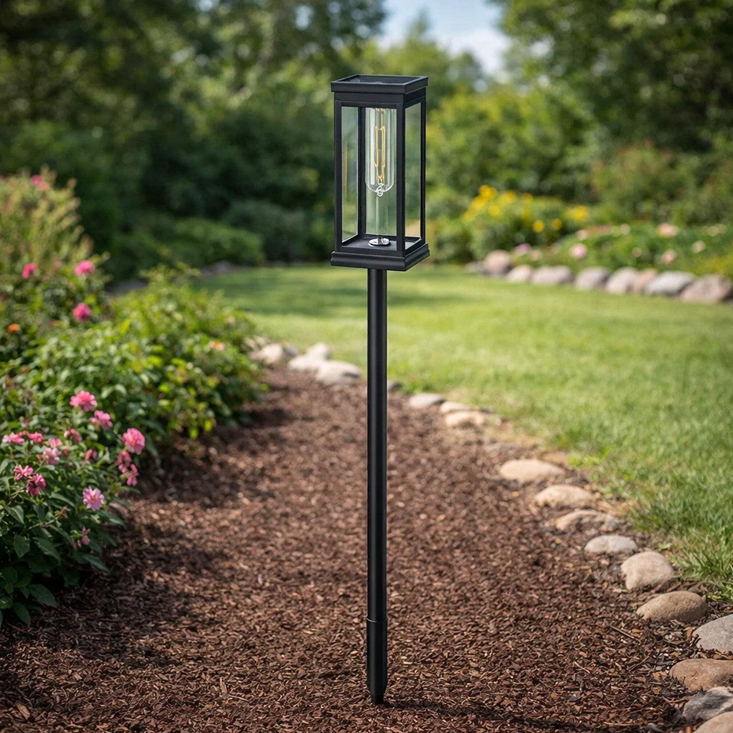 6x SOLAR LAMP LED GARDEN LOFT BULB DRIVEN WITH DUSK SENSOR Brand MEMFLOW