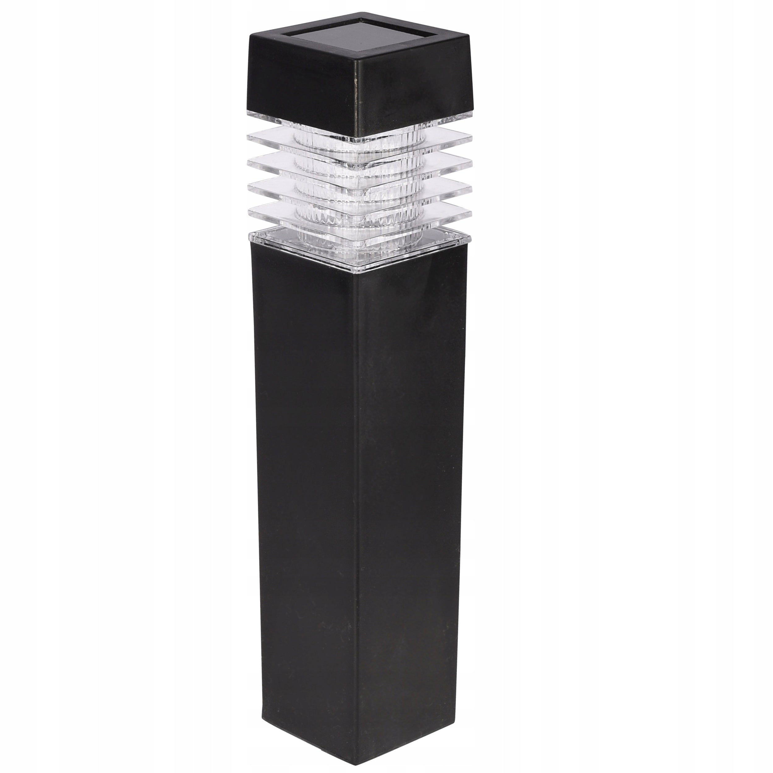 6x Solar Lamp LED GARDEN POST HAMMERED LED Packaging status original