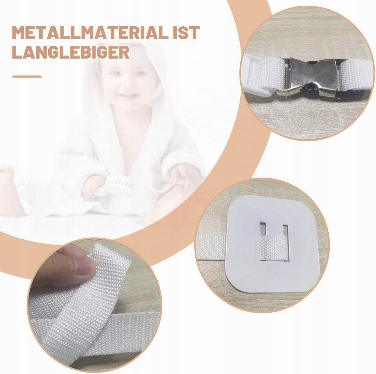 7 METERS COT STRAP FOR FIXING CONTINENTAL BEDS Brand HE