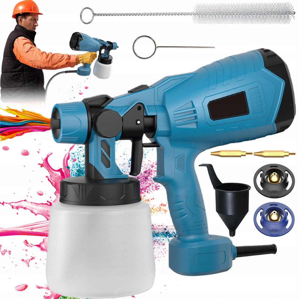 700W SPRAY GUN WITH COPPER MOTOR FOR FURNITURE PAINTING
