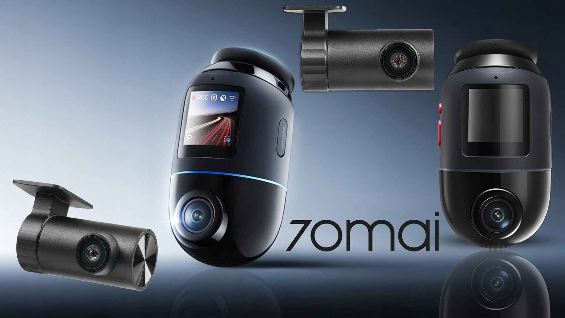 70mai Car camera Omni x800 Video Recorder 4K + rear RC14 + 128GB Model 70mai X800-2 SET Black X800 + RC14 + karta 128GB