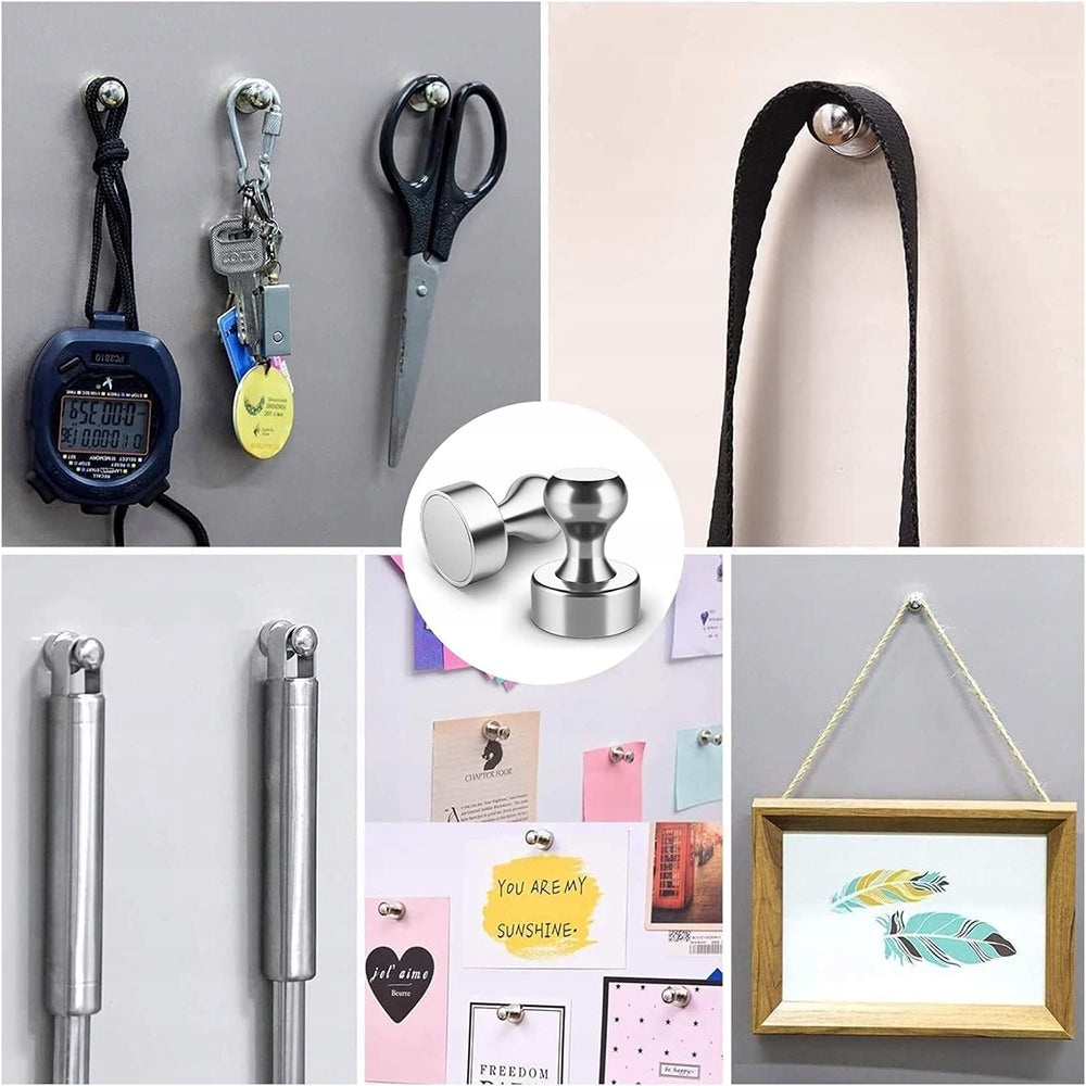 72 NEODYMIUM MAGNET FRIDGE BOARD PAWN NEODYMIUM MAGNETS PINS Number of pieces on offer 72 szt.