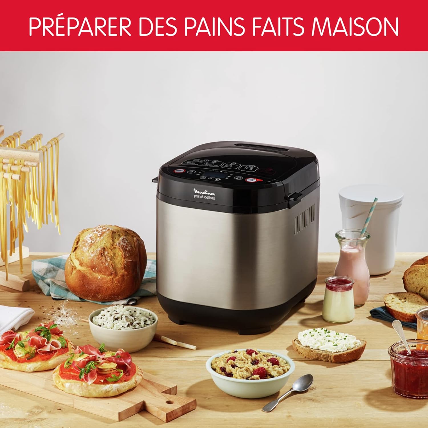 720W BREAD MACHINE WITH YOGURT FUNCTION 20 METAL PROGRAMS EAN (GTIN) 5903387796199